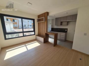LIVING-COM-PAINEL-PARA-TV · Apartamento Novo e Semimobiliado em Porto Ale