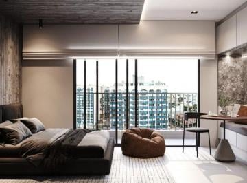 Apartamento · 26m² · 1 Quarto · Studio com sacada e Churrasqueira, Condomínio com Piscina, no Água Verde | 25,67m² | Entrega 06/26