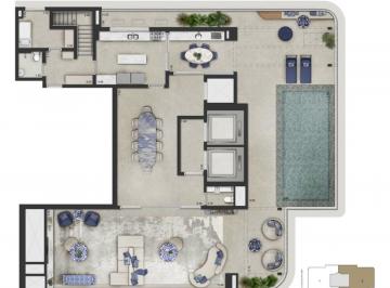 Apartamento de 5 quartos, São Paulo · Cobertura de Alto Padrão Inspirada pelo Dolce&Gabbana Casa / Capri Lifestyle Cyrela
