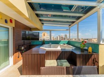 Apartamento · 202m² · 3 Quartos · 3 Vagas · Cobertura Duplex no Bellini, 03 Quartos, 03 Vagas, Vista Livre e Panorâmica, Água Verde, Curitiba.