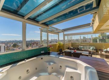 Apartamento · 202m² · 3 Quartos · 3 Vagas · Cobertura Duplex no Bellini, 03 Quartos, 03 Vagas, Terraço Gourmet, Vila Izabel, Curitiba.