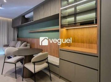 Apartamento · 42m² · 1 Quarto · 1 Vaga · Apartamento mobiliado de 42m² com 1 suíte para alugar no bairro Cambuí, Campinas/SP
