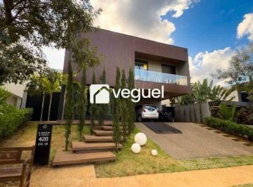Casa · 347m² · 4 Quartos · 2 Vagas · Casa de 347,04 m² com 4 suítes mobiliada para alugar no Alphaville em Ribeirão Preto/ SP