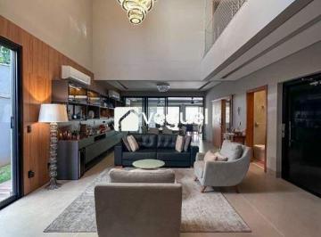 Casa · 347m² · 4 Quartos · 2 Vagas · Casa de 347,04 m² com 4 suítes mobiliada para alugar no Alphaville em Ribeirão Preto/ SP