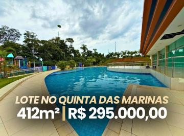 428dc69ce8f040e5c6f1643821150f0af0bfaa1a · LOTE DE 412 m² À VENDA POR R$ 295.000 - Condomínio Quinta das Marinas, Ponta Negra - Manaus/AM