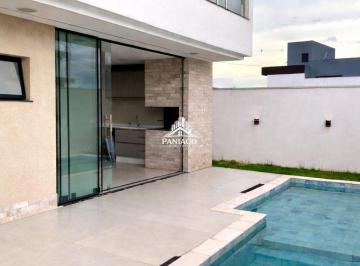 Casa · 220m² · 3 Quartos · 3 Vagas · Sobrado com Porteira Fechada no Condomínio Brisas Cuiabá - Sofisticação e Confor