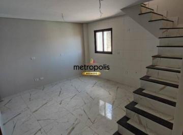 Sala / Cozinha · Cobertura com 2 dormitórios à venda, 94 m² por R$ 480.000,00 - Vila Cecília Maria - Santo André/SP