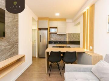Apartamento · 29m² · 1 Quarto · Apartamento mobiliado no Edifício Lins 236. Oportunidade para morar ou investir no bairro Batel em C
