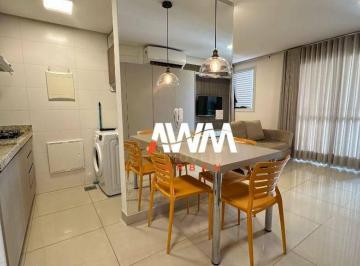 9ab1a7f704842e24cca0ddcab29d919b432cb68d · Apartamento mobiliado com 1 quarto para alugar, 42 m²- Setor Oeste - Goiânia/GO