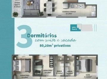 Apartamento · 106m² · 3 Quartos · 1 Vaga · Apartamento para Venda - 106m², 3 dormitórios, sendo 1 suites, 1 vaga - Centro