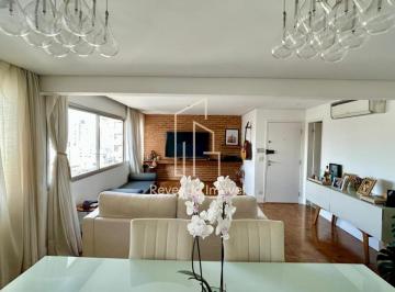 Apartamento · 124m² · 2 Quartos · 1 Vaga · Apartamento para locação na Vila Olímpia, São Paulo-SP: 2 quartos, 1 suíte, 2 banheiros, 1 vaga de g