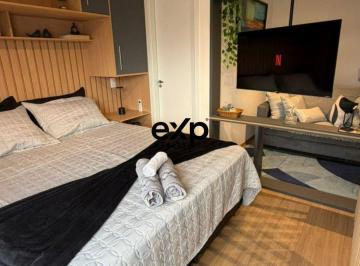 Apartamento · 27m² · 1 Quarto · 1 Vaga · Loft mobiliado à venda e locação no Residencial Carmenere com vaga e lazer completo