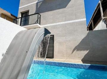 Casa · 93m² · 2 Quartos · 1 Vaga · Casa com 2 suítes em condomínio com piscina no bairro do Macuco – Santos 