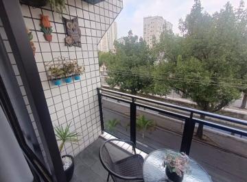 Apartamento · 136m² · 3 Quartos · 2 Vagas · Apartamento 3 quartos à venda em Pompéia, Santos – 100 m² internos