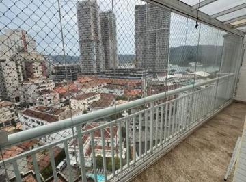 Apartamento · 240m² · 4 Quartos · 4 Vagas · Alto padrão com vista mar e 4 suítes na Ponta da Praia – a apenas 1 quadra da orla