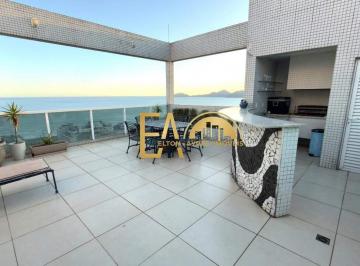 Apartamento · 330m² · 4 Quartos · 4 Vagas · COBERTURA EXCLUSIVA NO BOQUEIRÃO – VISTA PANORÂMICA DE TODA A ORLA DE SANTOS