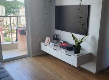 Apartamento · 43m² · 1 Quarto · 1 Vaga · Apartamento em Campo Grande, Apartamento em Santos, Apartamento com 1 dorm, Apartamento à Venda em C