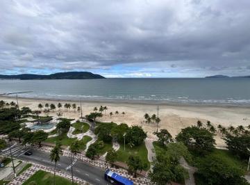 Apartamento · 175m² · 4 Quartos · 3 Vagas · Apartamento Exclusivo Frente Mar em Santos – Vista Deslumbrante e História Única
