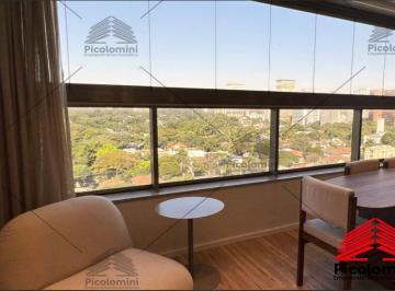 Foto 01 · Apartamento 66 m2 mobiliado com vista deslumbrante para alugar em Pinheiros, Av. Rebouças, 1 dormitó