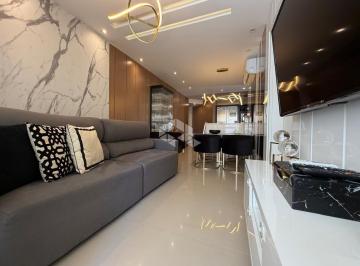 Apartamento · 69m² · 2 Quartos · 1 Vaga · APARTAMENTO MOBILIADO COM SACADA GOURMET E LAZER COMPLETO NO ABRAÃO FLORIANÓPOLIS