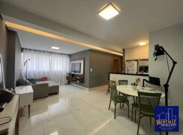 Apartamento · 64m² · 2 Quartos · 2 Vagas · Apartamento 2 quartos, 1 suíte, 64m², 2 vagas em linha, mobiliado e com lazer completo, no Centro.