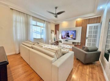 Apartamento · 94m² · 3 Quartos · 1 Vaga · Apartamento 3 dormitórios reformado vaga 2 quadras e meia da praia na Ponta da Praia em Santos