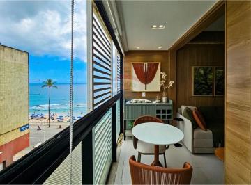 Apartamento · 30m² · 1 Quarto · 1 Vaga · APARTAMENTO STUDIO VISTA MAR  – 30m² – Vista Mar – Totalmente  mobiliado -  BARRA -  LAZER COMPLETO 