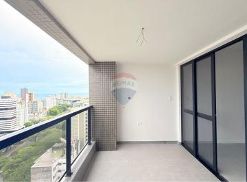 Apartamento · 50m² · 1 Quarto · 1 Vaga · Apartamento no Noblesse Graça – Vista Mar, Conforto e Estrutura Completa - 50 m2- Quarto e sala com