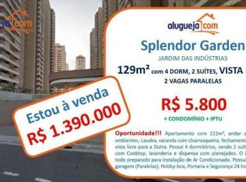 52cf0f685301837fe199989051f5a304c077e6db · Apartamento com 4 dormitórios, 122 m² - venda por R$ 1.390.000,00 ou aluguel por R$ 6.828,93/mês - J