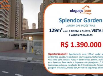 ca2a5293714dd742f6914be9739d5549b9b4357b · Apartamento com 4 dormitórios à venda, 122 m² por R$ 1.390.000,00 - Jardim das Indústrias - São José