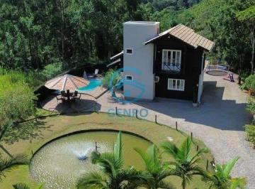 Rural · 5700m² · 3 Quartos · Chácara em Meio a Natureza com Piscina, Lagoa e Terreno de 5.700m² à venda em Canelinha/SC