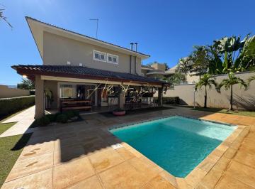 Casa de 4 quartos, Itatiba · Casa com piscina e churrasqueira com 4 suítes à venda Condomínio Villagio Paradiso Itatiba SP