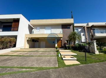 Foto 01 · Casa de Luxo em Condomínio: 3 Quartos, 3 Suítes, 2 Salas, 5 Banheiros, 4 Vagas, 295,48m² - Indaiatub