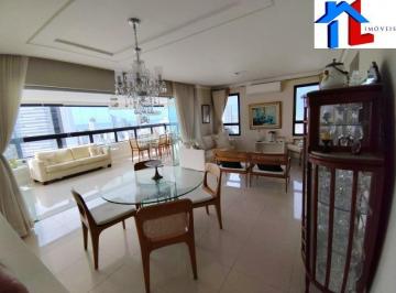 Sala e varanda · VENDO Apto 180m² - Graça,  3 suítes, sala incorporado a varanda, cozinha, área de serviço e 2 garage