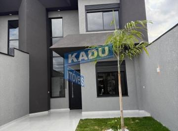 Casa · 170m² · 3 Quartos · 2 Vagas · SOBRADO NOVO COM EXCELENTES DETALHES!170,30m²