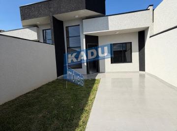 Casa · 90m² · 3 Quartos · 2 Vagas · Casa Térrea Nova com excelentes detalhes!90,00