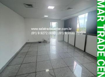 Foto 01 · Sala Comercial para Locação no Pina, Recife-PE: 1 Vaga de Garagem e 46m² no Empresarial Rio Mar Trad