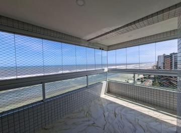 Apartamento de 3 quartos, Praia Grande · Apto Frente Mar 3 Dorms com Gourmet e 2 Vagas | Solemar