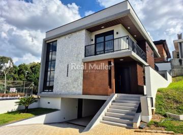 Casa de 4 quartos, Curitiba · CASA DE ALTO PADRÃO - 330 M2 - 4 SUÍTES - PÉ DIREITO DUPLO NO PAYSAGE GOLDEN HILL - BAIRRO SÃO BRAZ