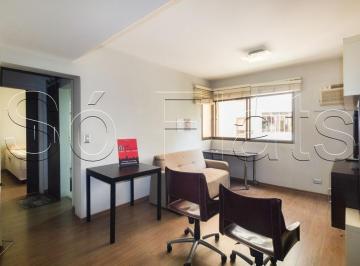 Apartamento · 42m² · 1 Quarto · 1 Vaga · Apartamento Mobiliado Próximo à Avenida Paulista com Varanda e Lazer Completo