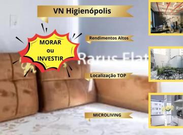 Apartamento · 10m² · 1 Quarto · Studio 10m² no VN Higienópolis | 1 Suíte | Design e Alta Rentabilidade