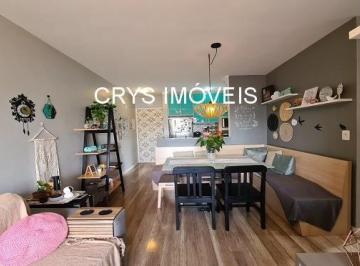 Foto 01 · Apartamento à venda em São Paulo-SP, 2 quartos e 1 suíte na Vila Paulicéia: 54m², sala, 2 banheiros 