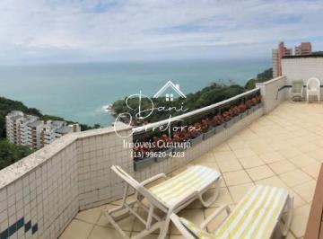 Foto 01 · Cobertura de luxo à venda em Guarujá-SP, Morro Sorocotuba: 4 quartos, 4 suítes, 3 salas, 6 banheiros