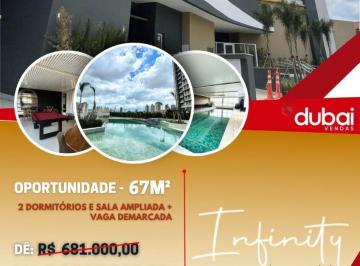 Apartamento de 2 quartos, Osasco · Apartamento em Osasco de 67 m², 3 dormitórios sendo 1 suíte, 2 vaga, Infinity home club Dubai.
