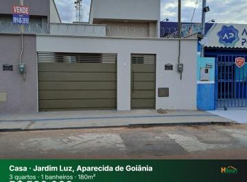 Casa · 116m² · 3 Quartos · 2 Vagas · Casa à venda no bairro Jardim Luz - Aparecida de Goiânia/GO