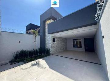 Casa · 155m² · 3 Quartos · 4 Vagas · Casa Nova de Alto Padrão - 3 Suítes - Jardim Atlântico - Goiânia/GO