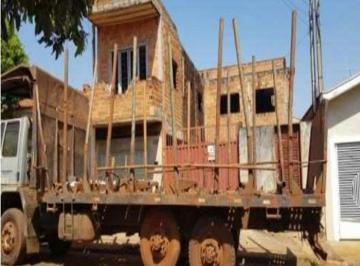 Casa de 2 quartos, Sertãozinho · CASA EM CONSTRUÇÃO - LOTE Nº 21, QUADRA Nº 11 – JARDIM SANTA MARTA – SERTÃOZINHO/SP
