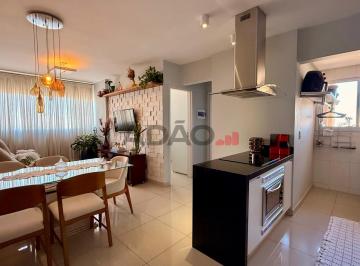 Sala · Apartamento mobiliado para venda na Vila Rosa Apartamento com 2 Quarto(s) por R$ 390000.00 no setor