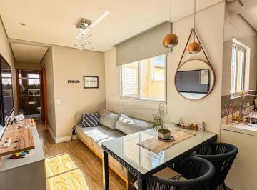 Apartamento · 84m² · 2 Quartos · 1 Vaga · Cobertura com 02 dormitórios à venda, 84m²  na Vila Helena - Santo André/SP