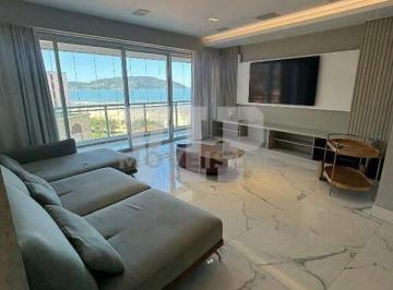 Apartamento · 132m² · 3 Quartos · 2 Vagas · Apartamento de 132m² com 3 dorm (1 suíte), vista mar e mobiliado – venda em Pompéia, Santos